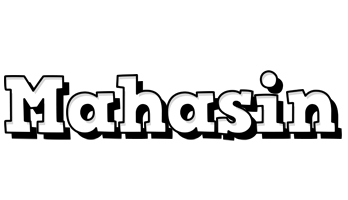 Mahasin snowing logo