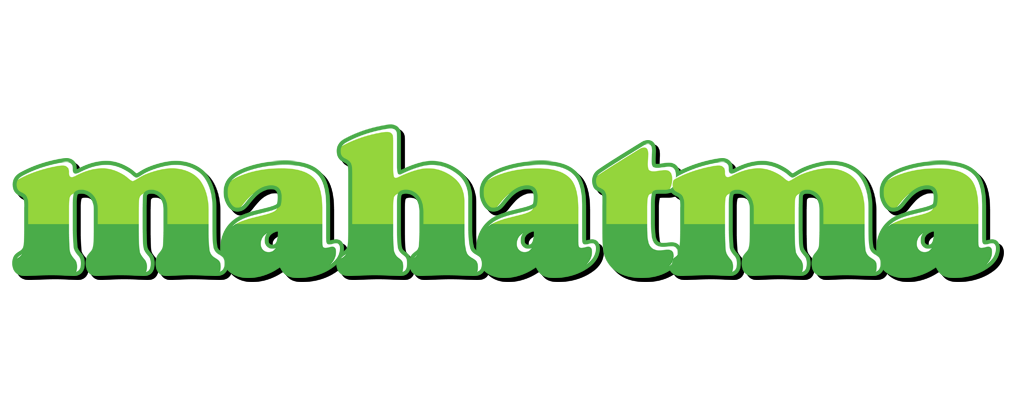 Mahatma apple logo
