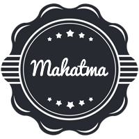 Mahatma badge logo