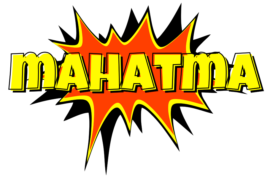 Mahatma bazinga logo
