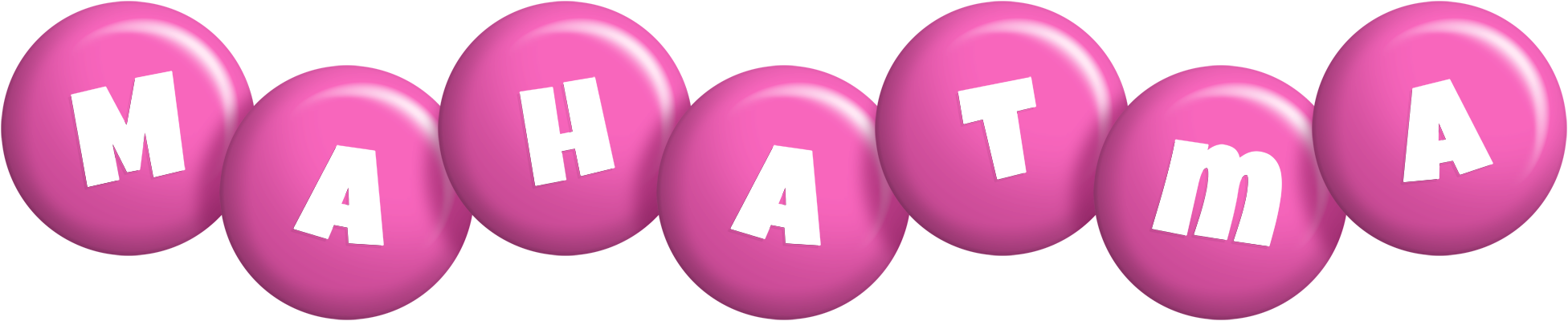Mahatma candy-pink logo