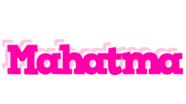 Mahatma dancing logo