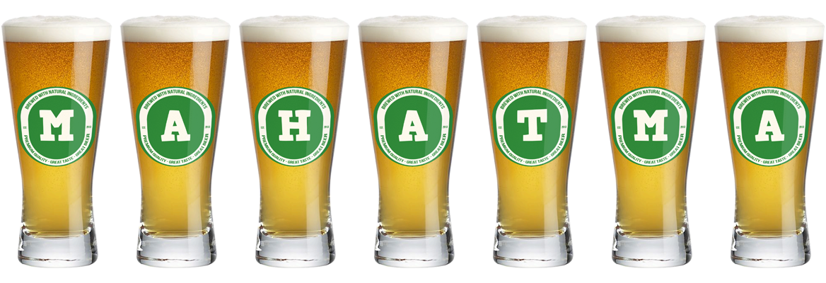 Mahatma lager logo