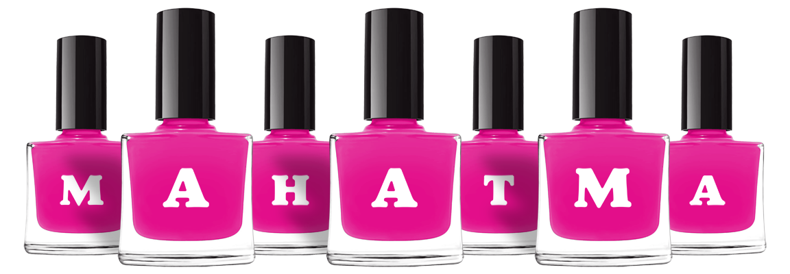 Mahatma nails logo