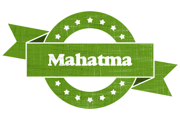 Mahatma natural logo