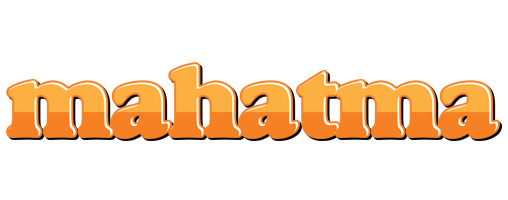 Mahatma orange logo