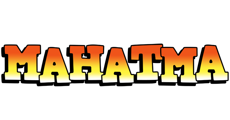 Mahatma sunset logo