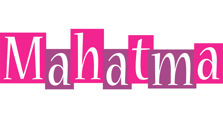Mahatma whine logo