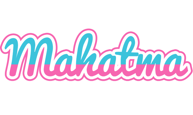 Mahatma woman logo