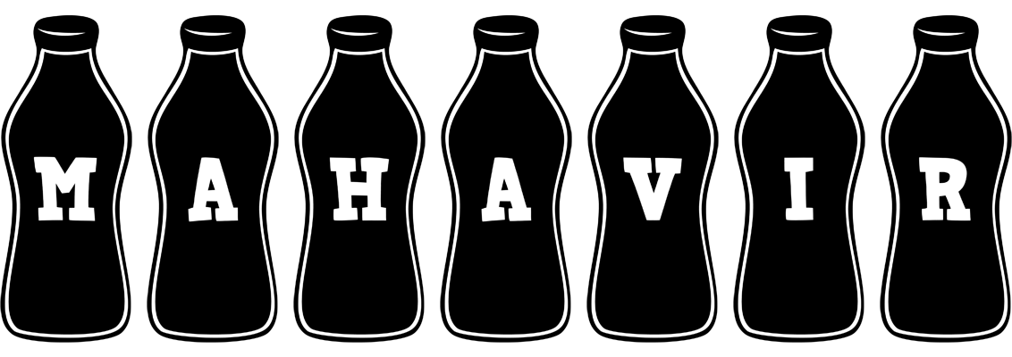 Mahavir bottle logo