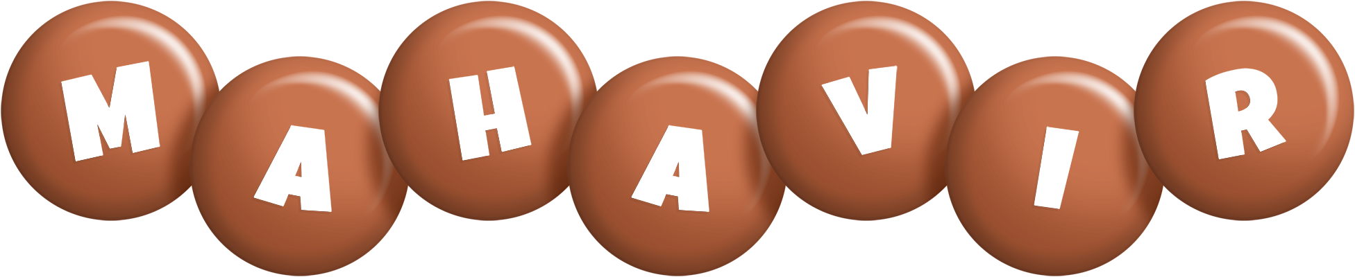 Mahavir candy-brown logo