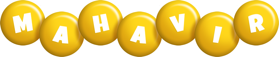 Mahavir candy-yellow logo