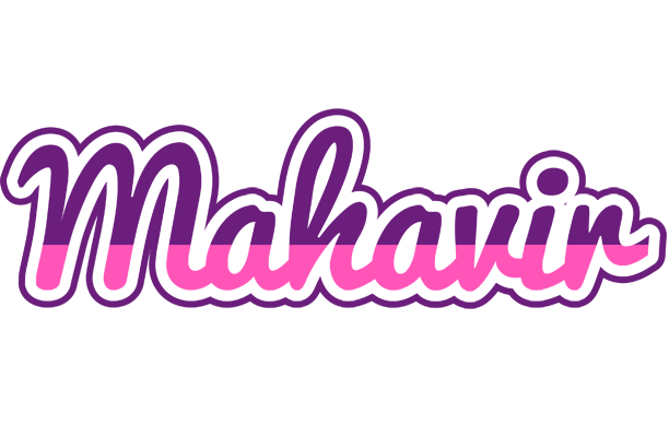 Mahavir cheerful logo