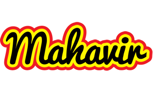 Mahavir flaming logo