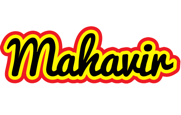 Mahavir flaming logo