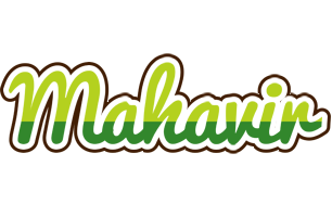 Mahavir golfing logo