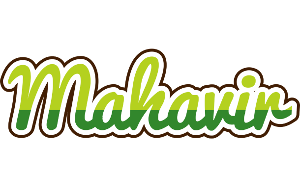 Mahavir golfing logo