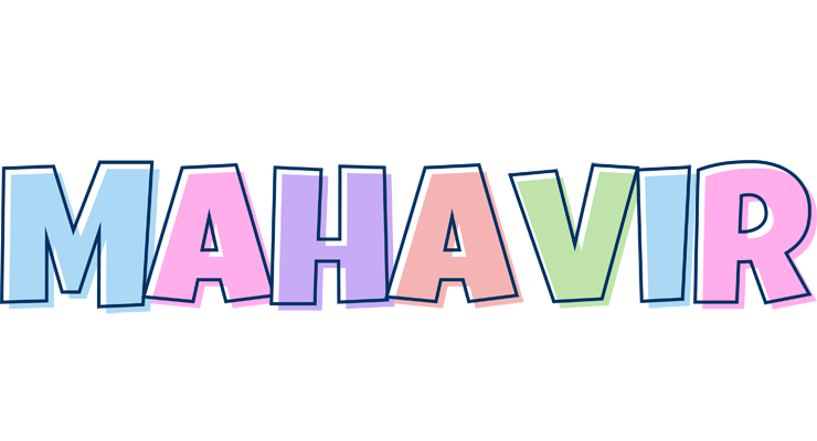 Mahavir pastel logo