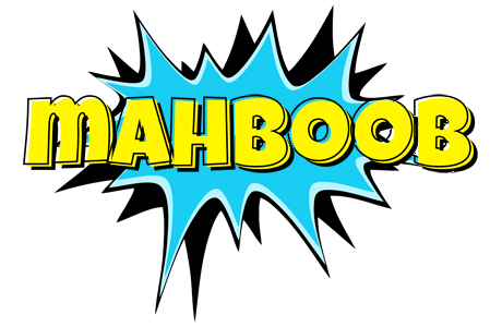 Mahboob amazing logo