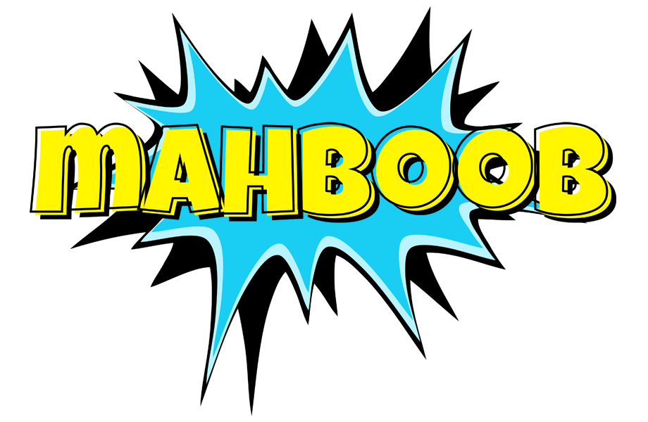 Mahboob amazing logo