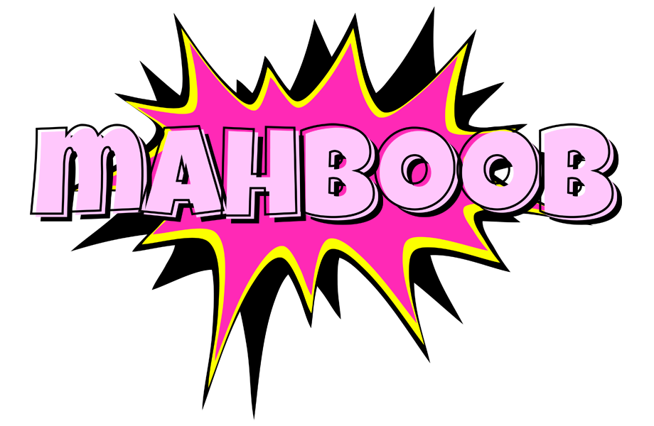 Mahboob badabing logo