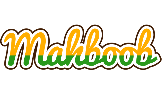 Mahboob banana logo