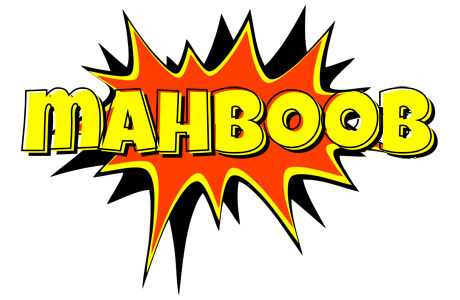 Mahboob bazinga logo