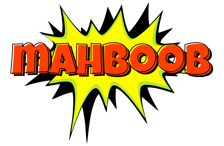 Mahboob bigfoot logo