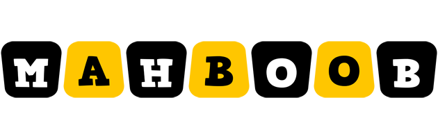 Mahboob boots logo