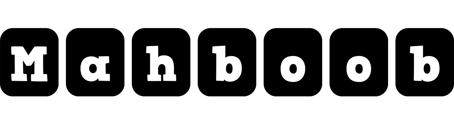 Mahboob box logo