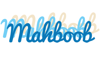 Mahboob breeze logo