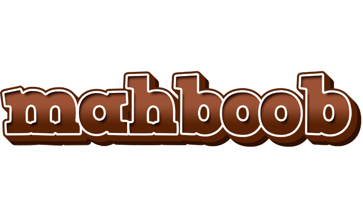 Mahboob brownie logo