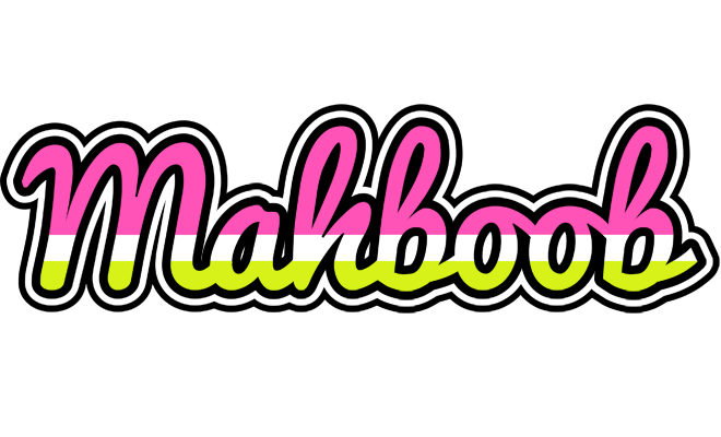 Mahboob candies logo