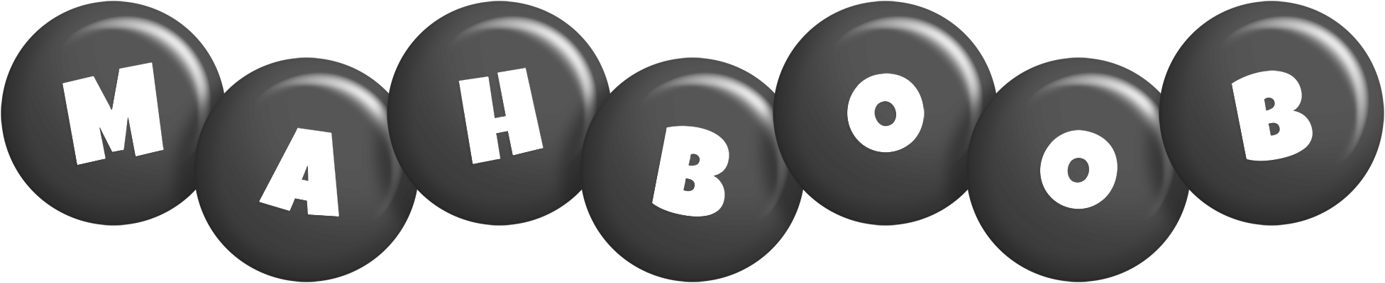 Mahboob candy-black logo