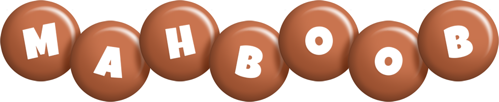 Mahboob candy-brown logo