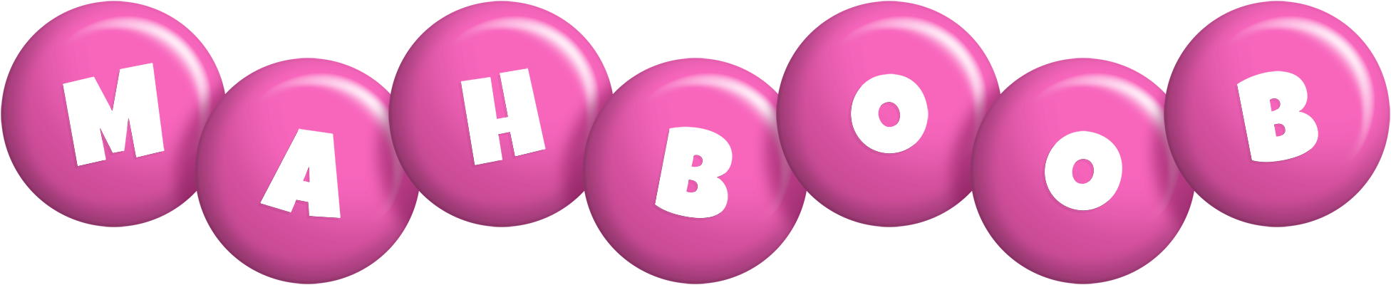 Mahboob candy-pink logo
