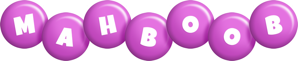 Mahboob candy-purple logo