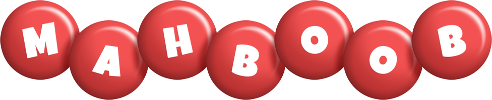 Mahboob candy-red logo