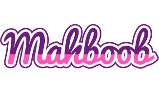 Mahboob cheerful logo