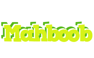 Mahboob citrus logo