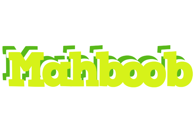 Mahboob citrus logo