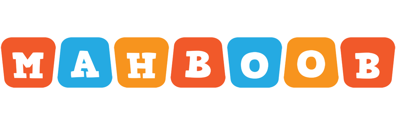 Mahboob comics logo