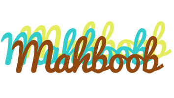 Mahboob cupcake logo