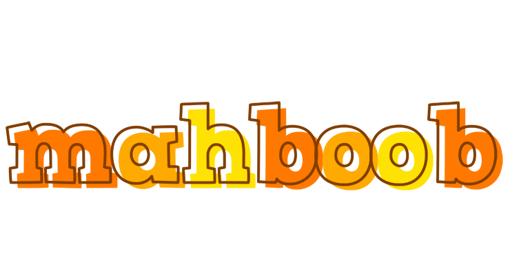 Mahboob desert logo