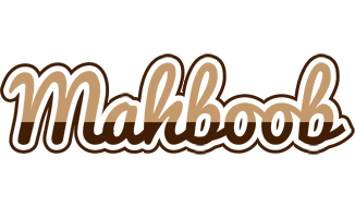 Mahboob exclusive logo