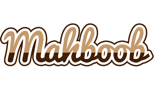 Mahboob exclusive logo