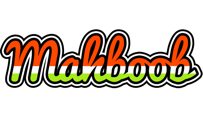 Mahboob exotic logo