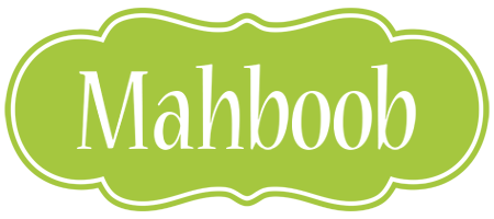 Mahboob family logo