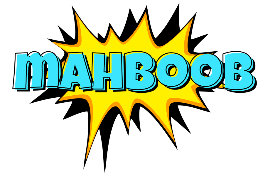 Mahboob indycar logo