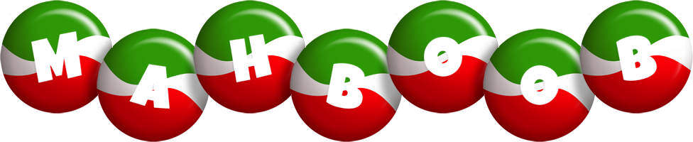 Mahboob italy logo